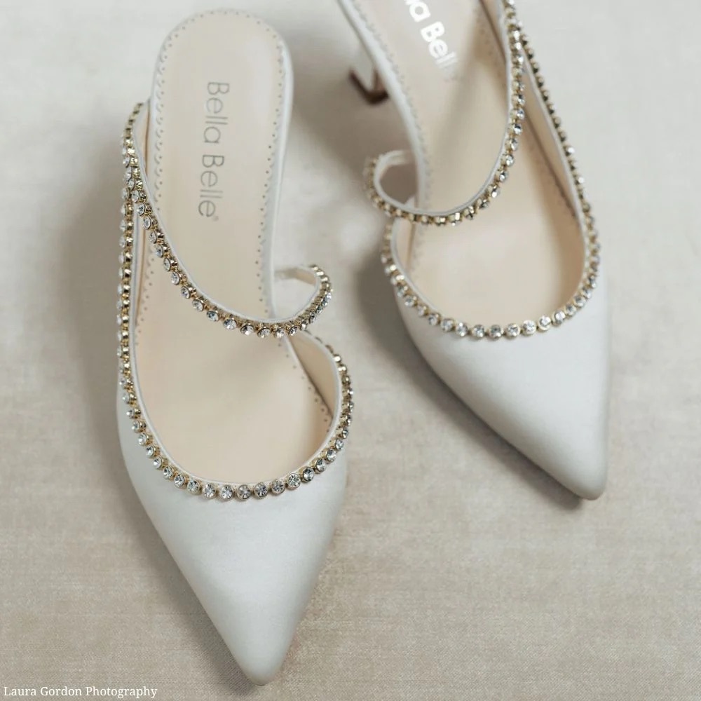 NWT Bella Belle Hadley Ivory Heels